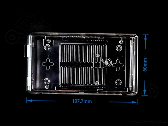 Case Arduino Mega 2560 compact acrylic transparent 